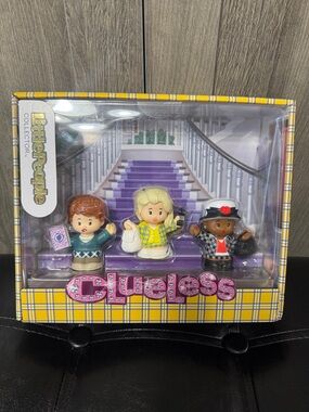 New Clueless Little People Collectible Doll Set Of 3 Sealed Box Cher Dionne Tai
